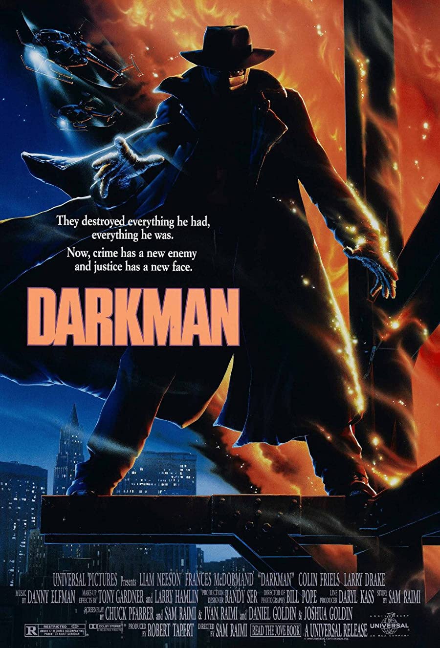 دانلود دوبله فارسی فیلم Darkman 1990