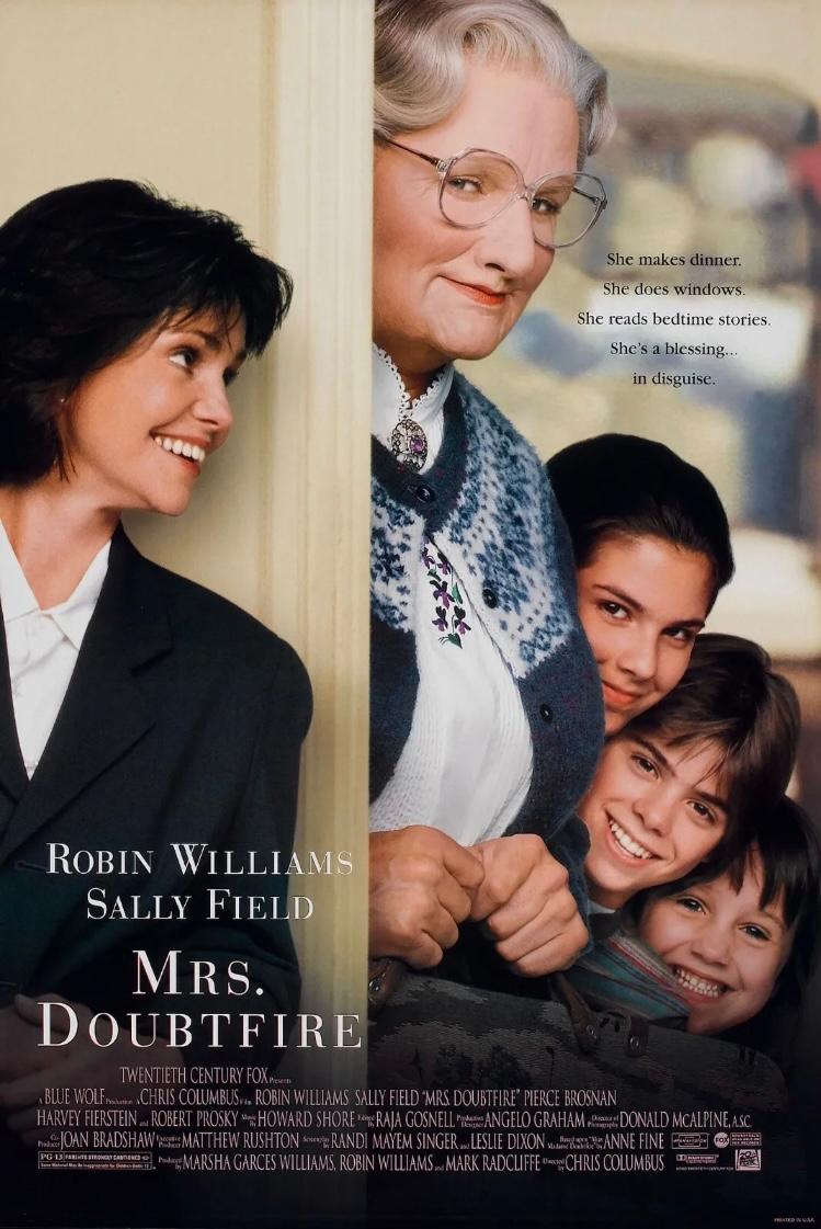 دانلود فیلم Mrs. Doubtfire 1993 با زیرنویس چسبیده دانلود فیلم Mrs. Doubtfire 1993 با زیرنویس چسبیده