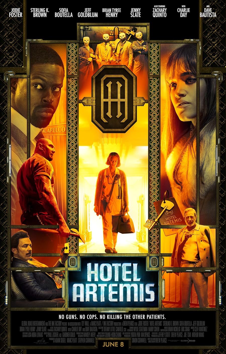 دانلود فیلم Hotel Artemis 2018 با زیرنویس چسبیده دانلود فیلم Hotel Artemis 2018 با زیرنویس چسبیده